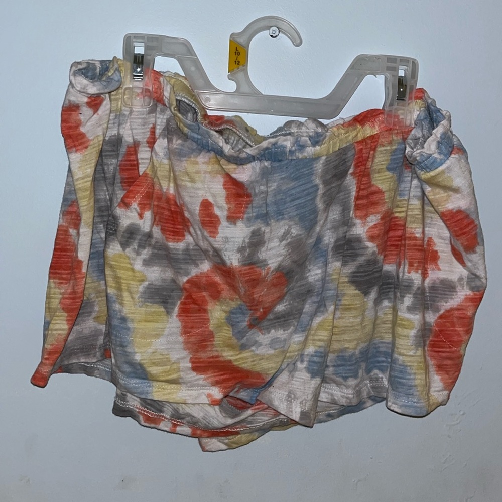 Tie dye shorts